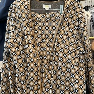 Maeve by Anthro cotton sweater set.